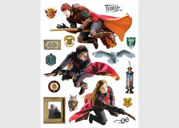 Dětská samolepka na zeď Harry Potter | 65 x 85 cm | DK 2339