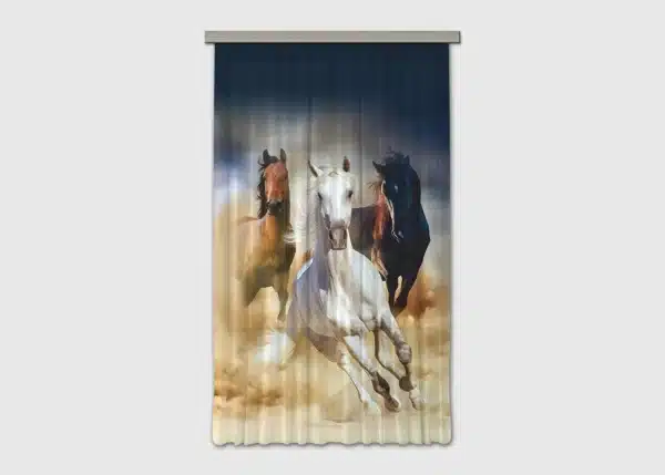 Curtain Horses, 140 x 245 cm, FCPL6576
