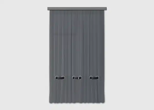 Curtain Grey Belt, 140 x 245 cm, FCPL6586