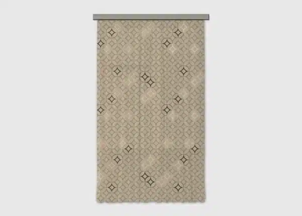 Curtain Abstraction on Brown, 140 x 245 cm, FCPL6593