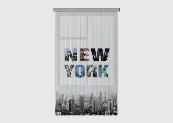 Dekorativní závěs New York | 140 x 245 cm | FCSL 7598