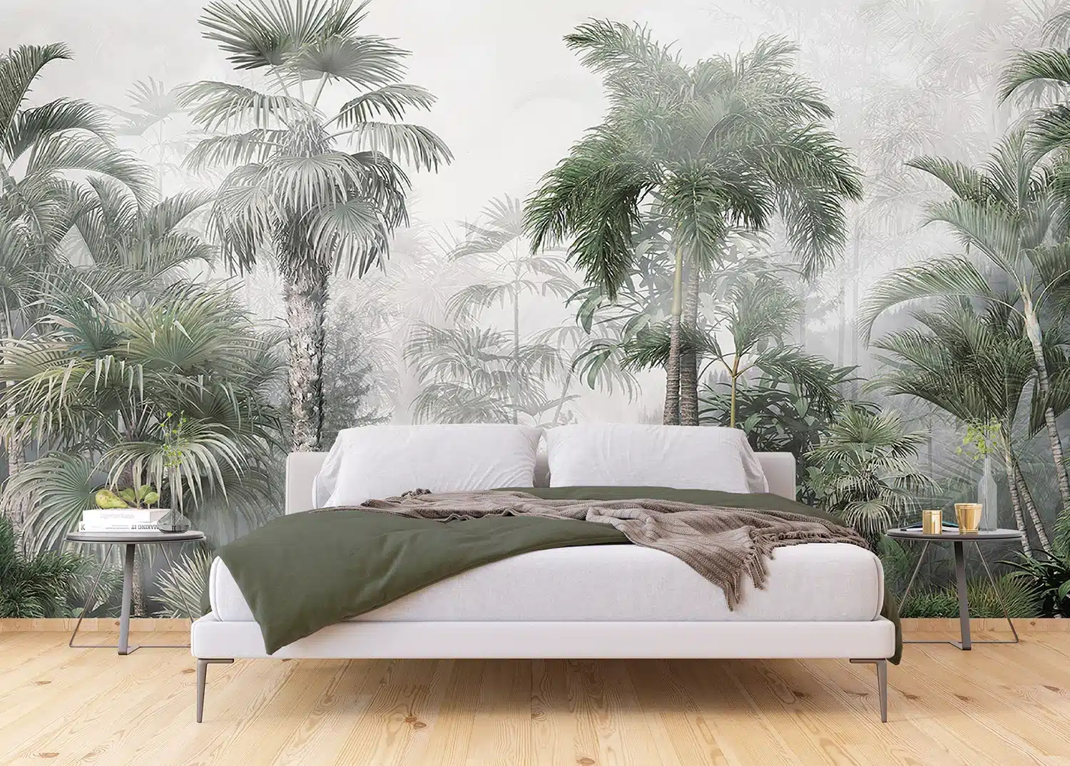 Custom Size Wall Mural Tropical Forest | Premium Non-Woven Wallpaper | FT5P3039 2