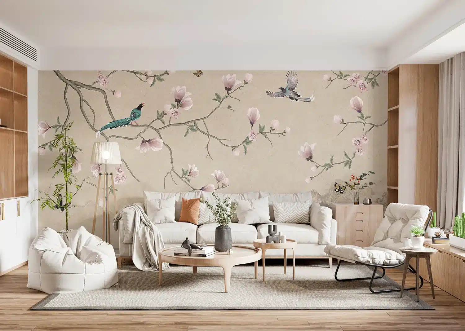 Custom Size Wall Mural Chinese Scenery | Premium Non-Woven Wallpaper | FT5P352023 2