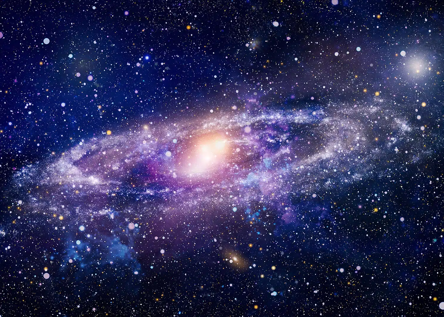 Custom Size Wall Mural Galaxy | Premium Non-Woven Wallpaper | FT5P352041