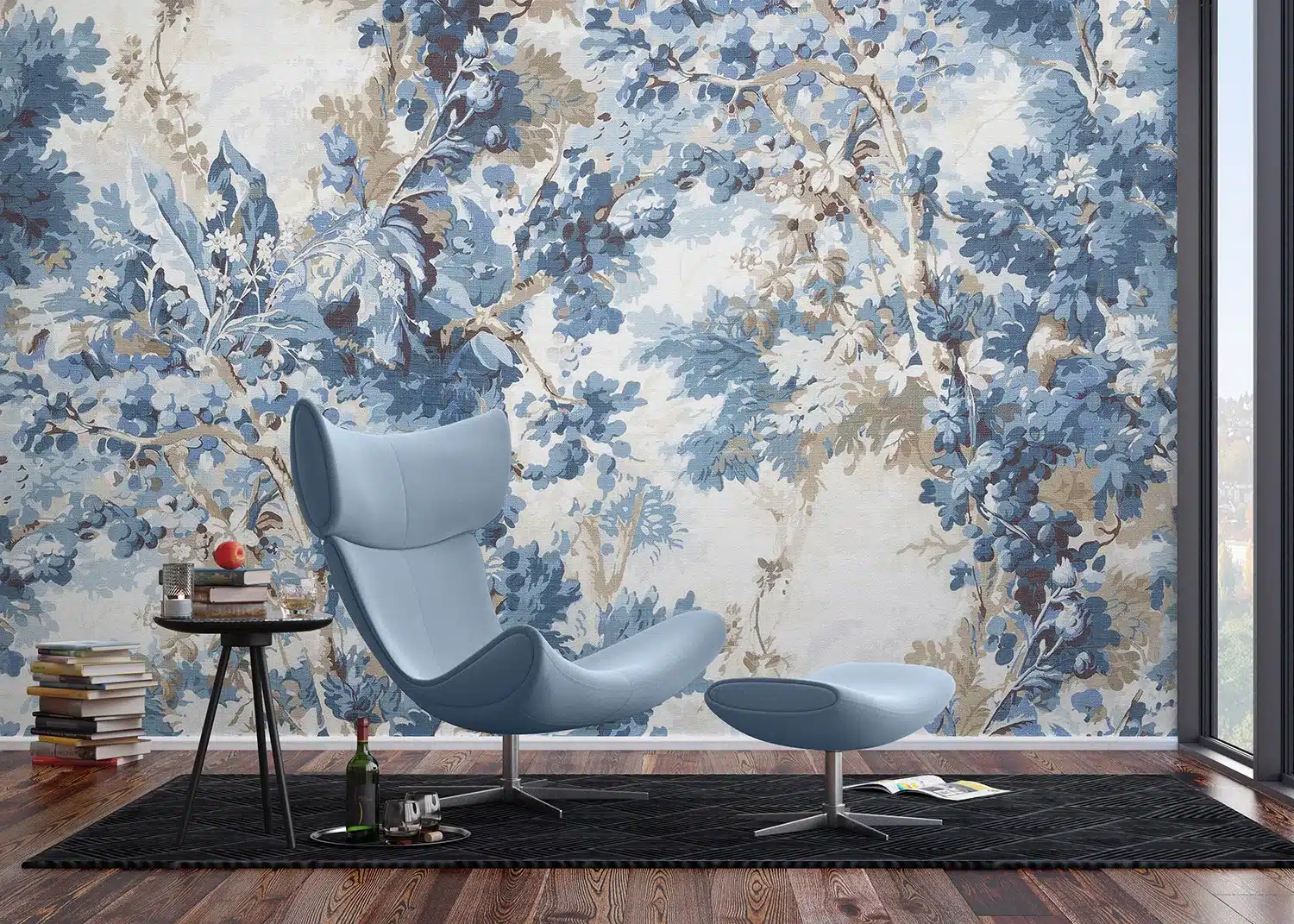 Custom Size Wall Mural Exotic Plants | Premium Non-Woven Wallpaper | FT5P352093 3