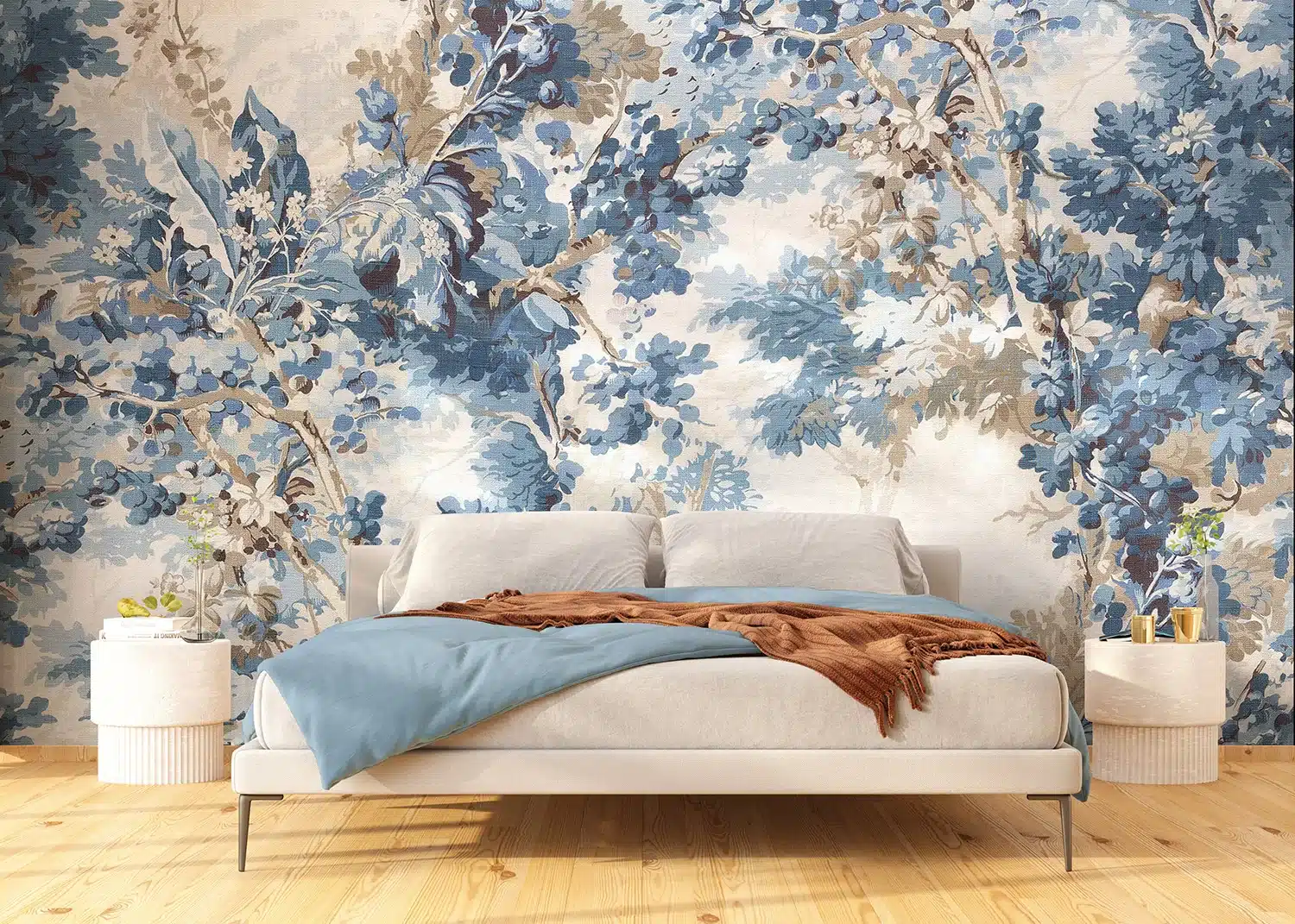 Custom Size Wall Mural Exotic Plants | Premium Non-Woven Wallpaper | FT5P352093
