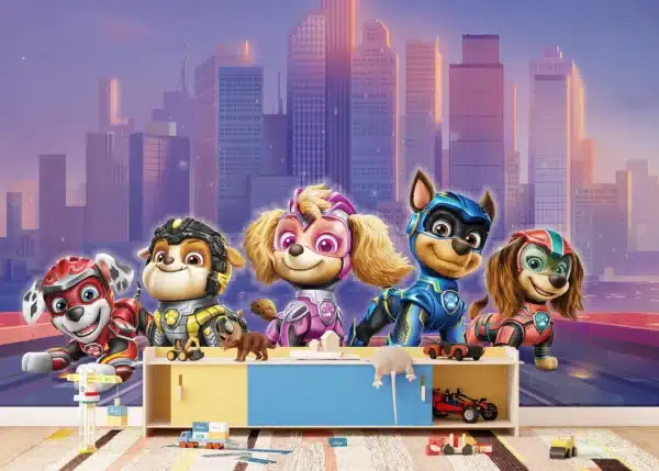 Wall Mural Paw Patrol Movie Full Team, 375 x 270 cm, FT5P 352195