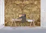 Wall Mural Vintage Map, 375 x 270 cm, FT5P 352243