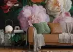 Custom Size Wall Mural Blooming Painting | Premium Non-Woven Wallpaper | FT5P 352379