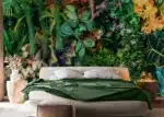 Custom Size Wall Mural Sunset Bloom | Premium Non-Woven Wallpaper | FT5P 352415