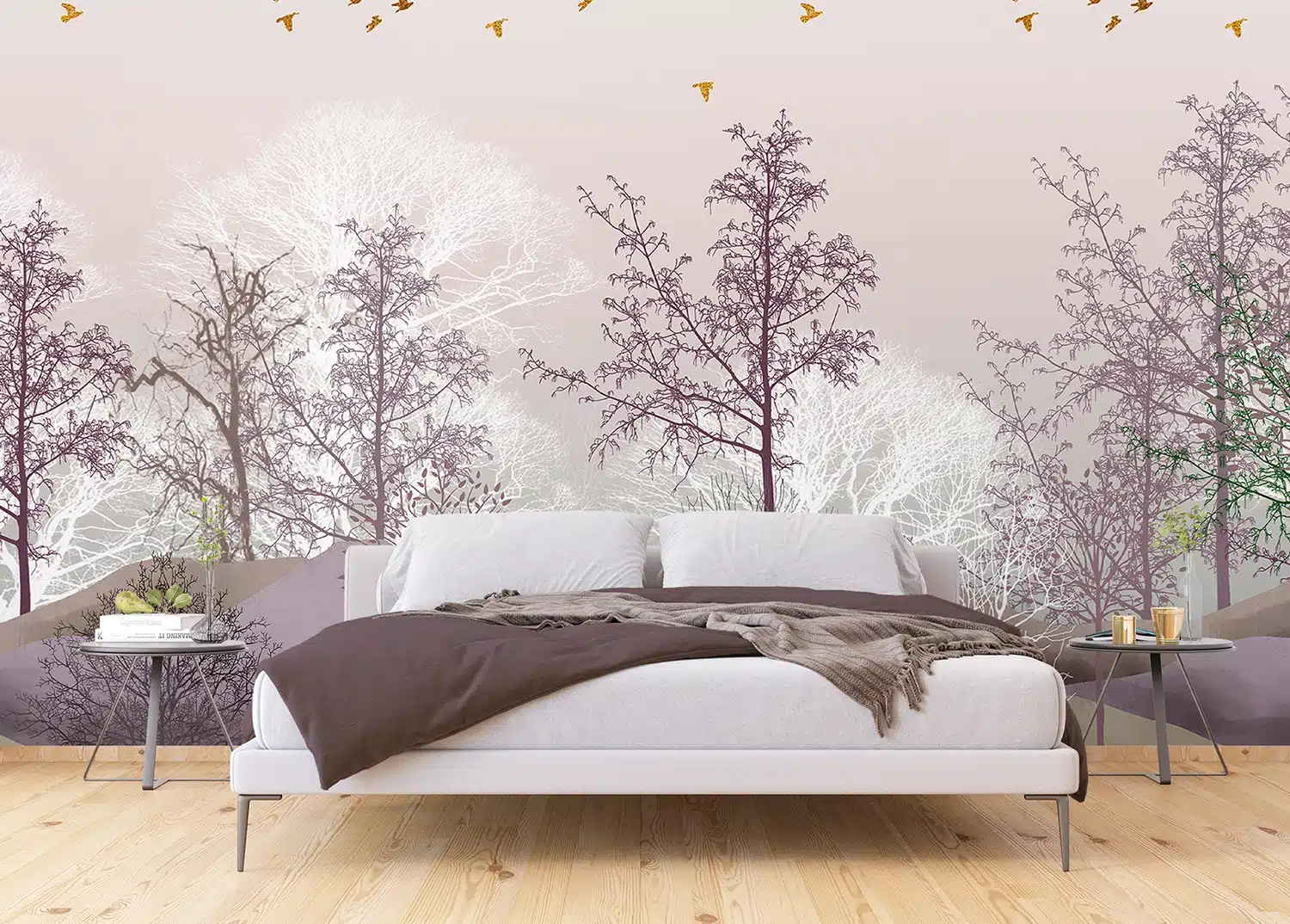 Custom Size Wall Mural Magic Forest | Premium Non-Woven Wallpaper | FTNS1253 2