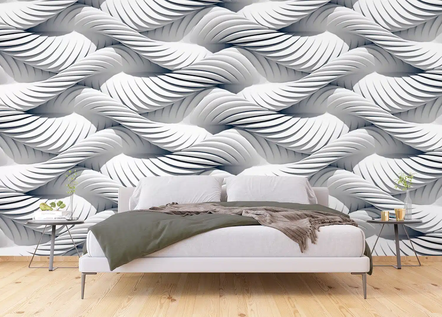 Custom Size Wall Mural Ropes | Premium Non-Woven Wallpaper | FTNS1258