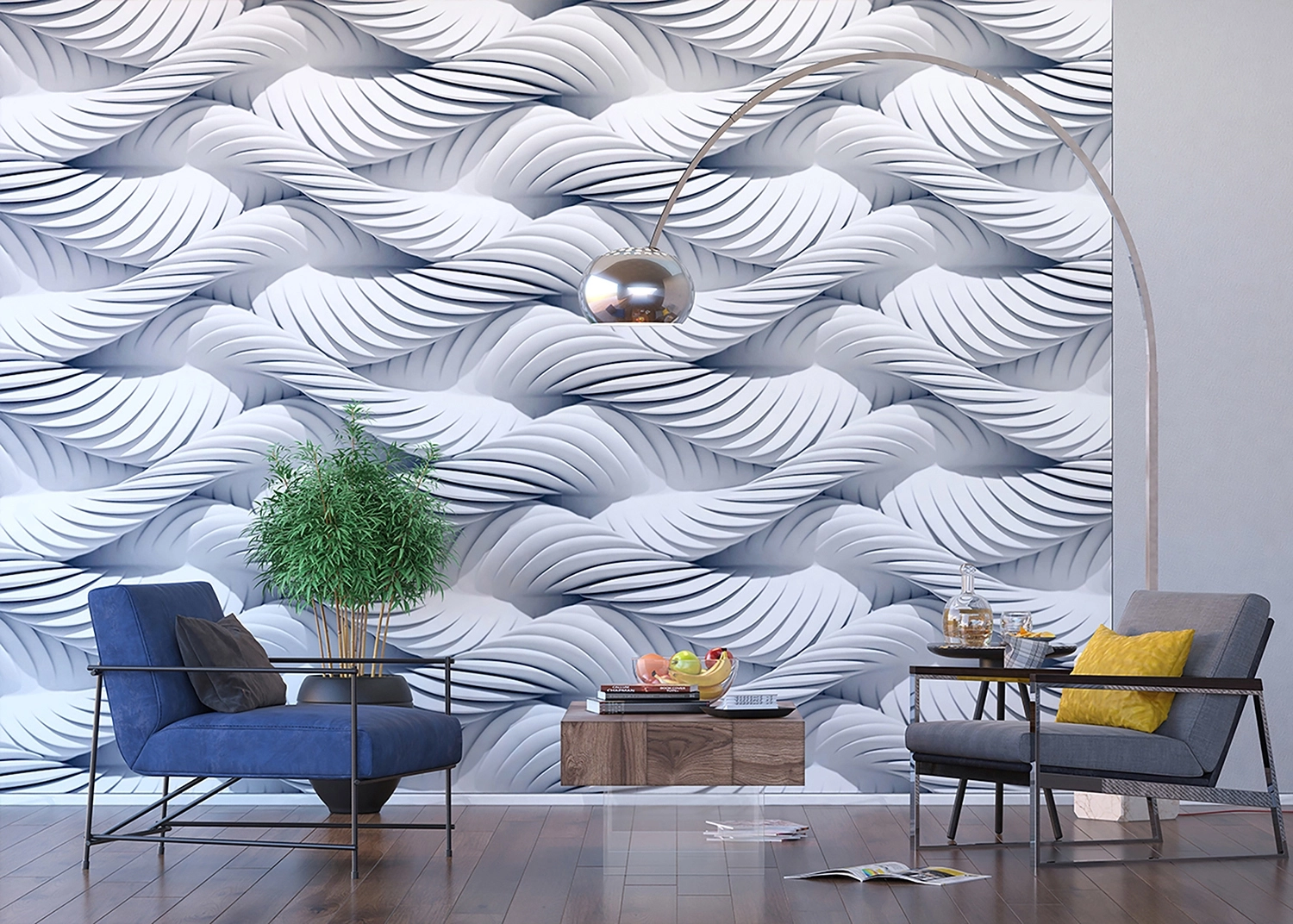 Custom Size Wall Mural Ropes | Premium Non-Woven Wallpaper | FTNS1258 4