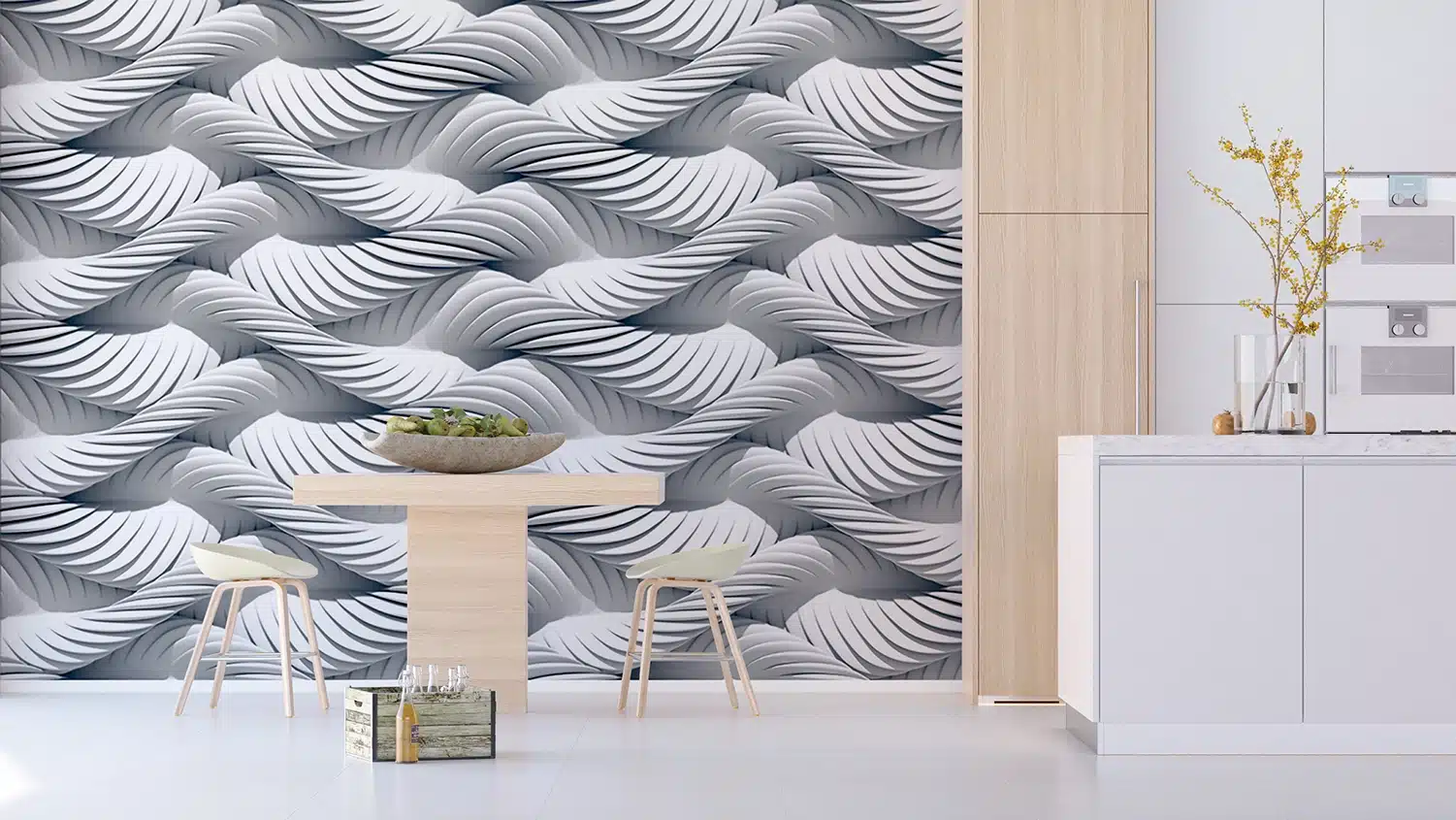 Custom Size Wall Mural Ropes | Premium Non-Woven Wallpaper | FTNS1258 6