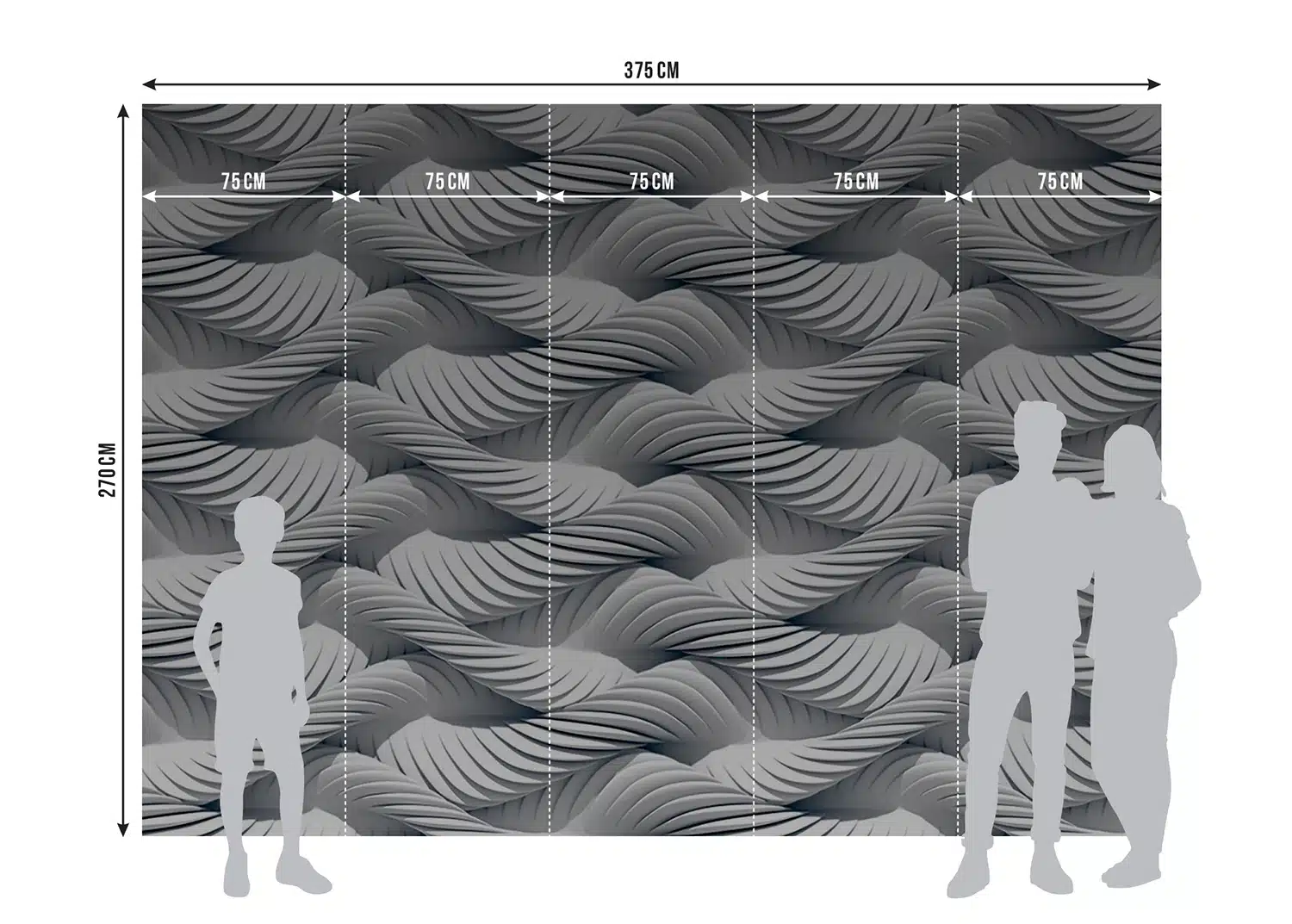 Custom Size Wall Mural Ropes | Premium Non-Woven Wallpaper | FTNS1258 7