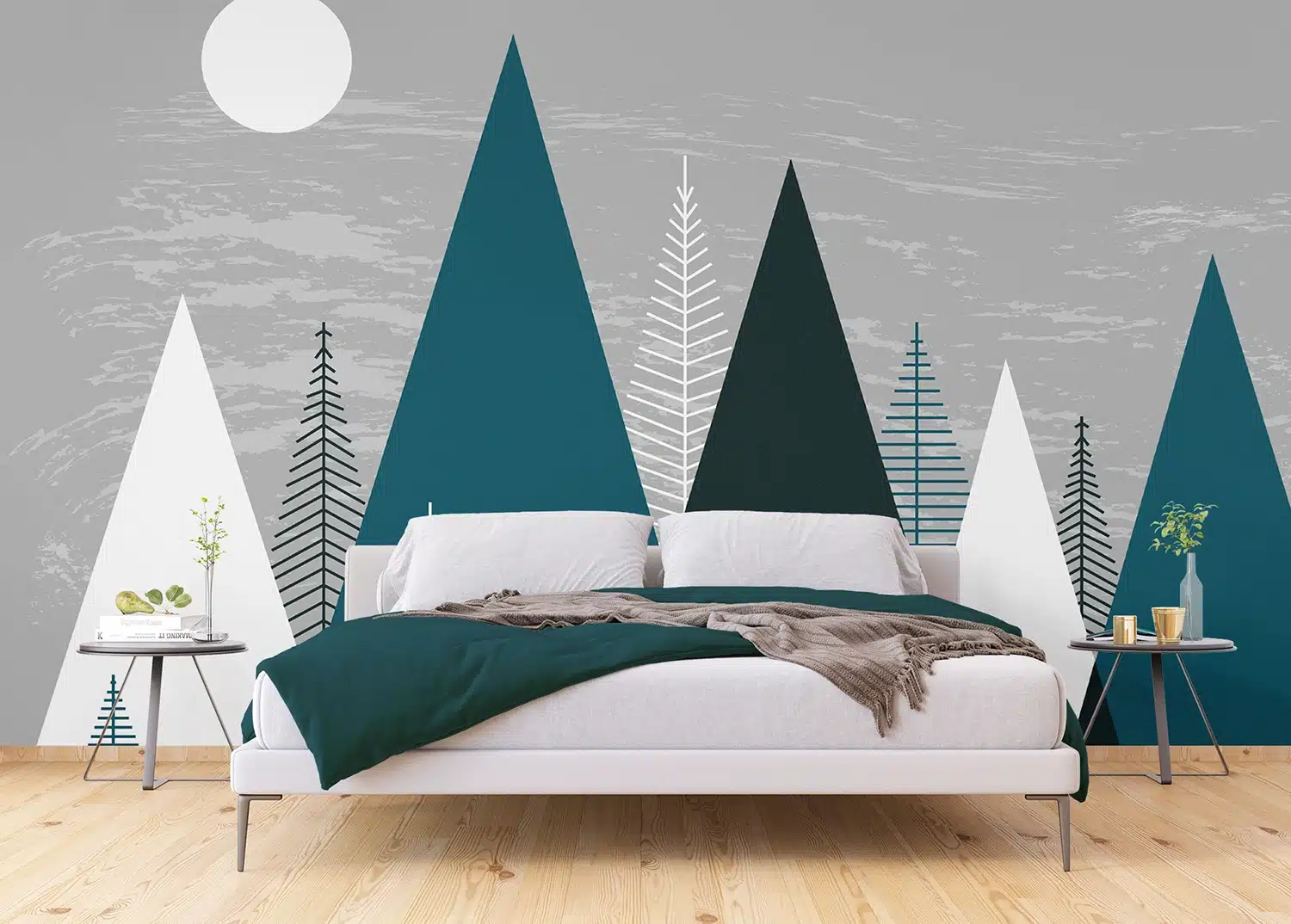 Custom Size Wall Mural Mountain Spike | Premium Non-Woven Wallpaper | FTNS1270 2