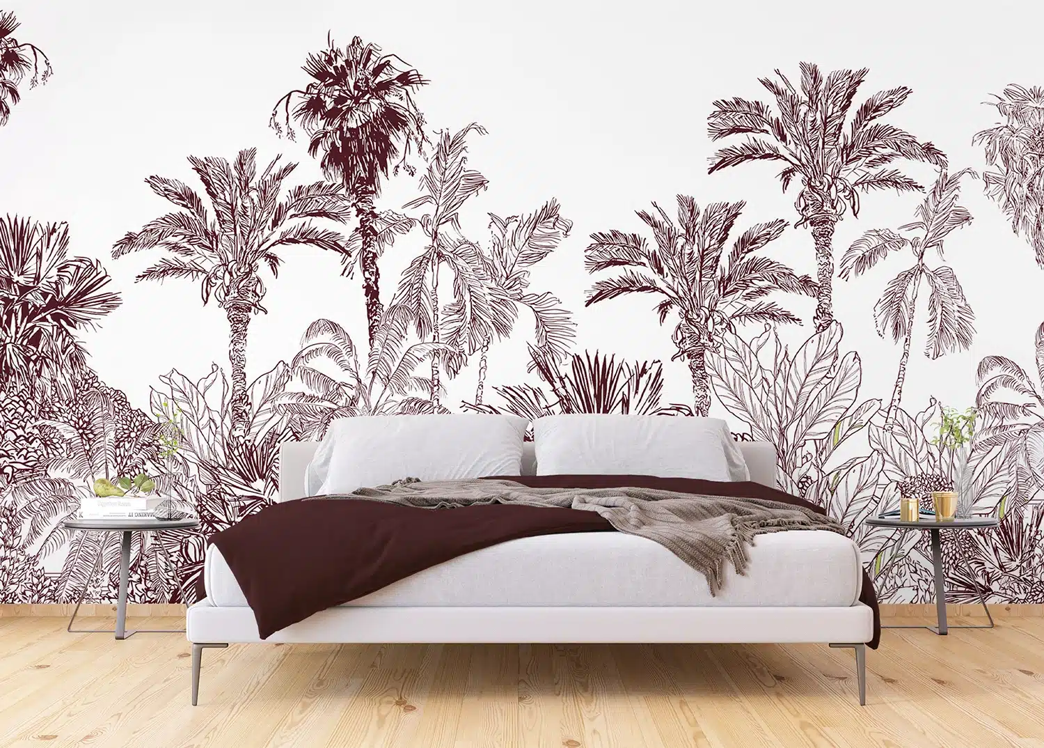 Custom Size Wall Mural In the Jungle | Premium Non-Woven Wallpaper | FTNS1273 2