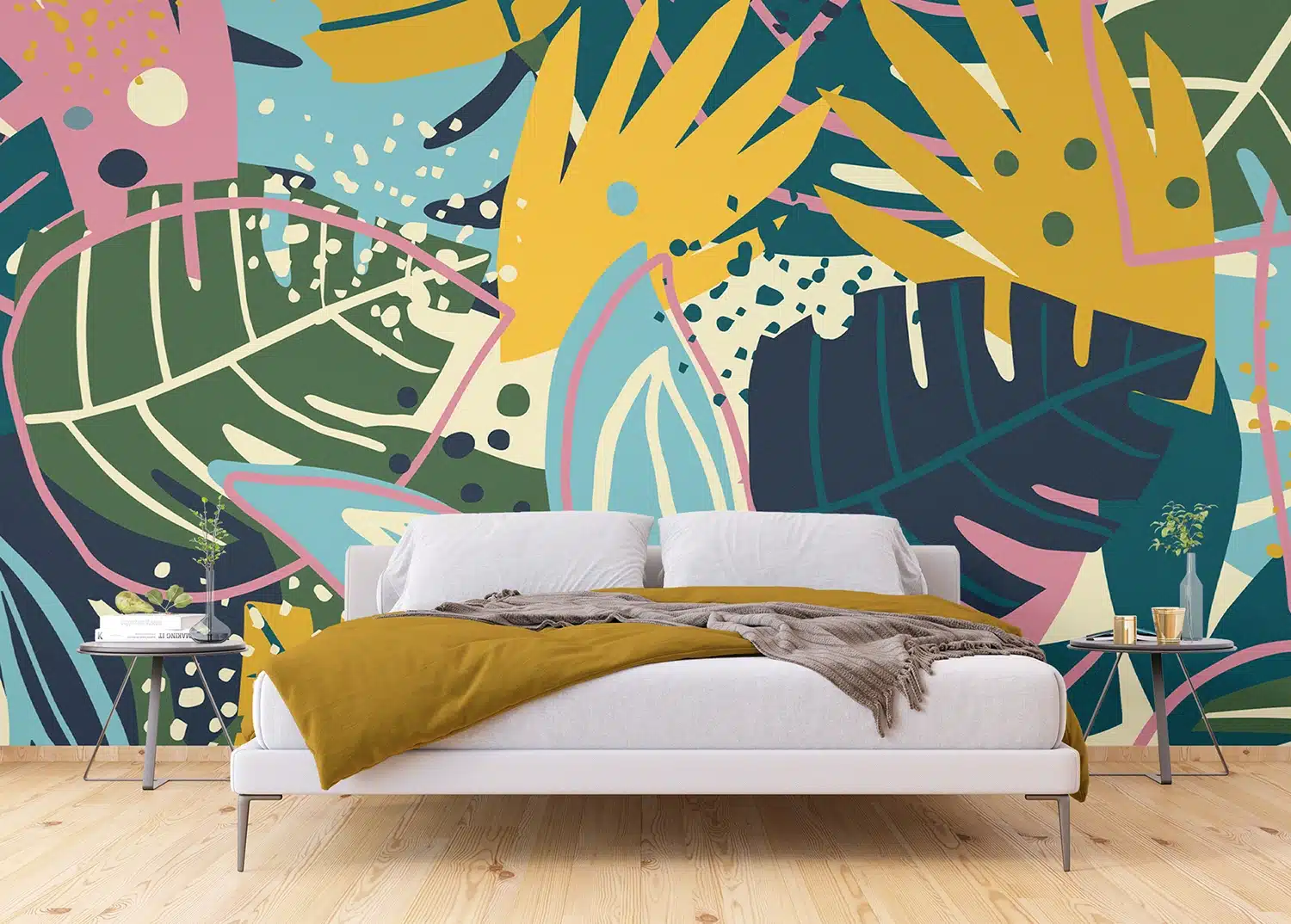 Custom Size Wall Mural Color Pop | Premium Non-Woven Wallpaper | FTNS1275 2