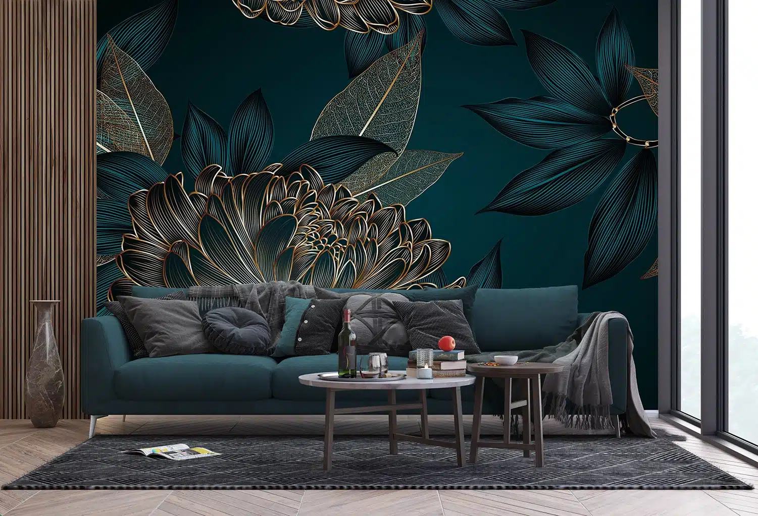 Custom Size Wall Mural Touch oFLuxury | Premium Non-Woven Wallpaper | FTNS1282