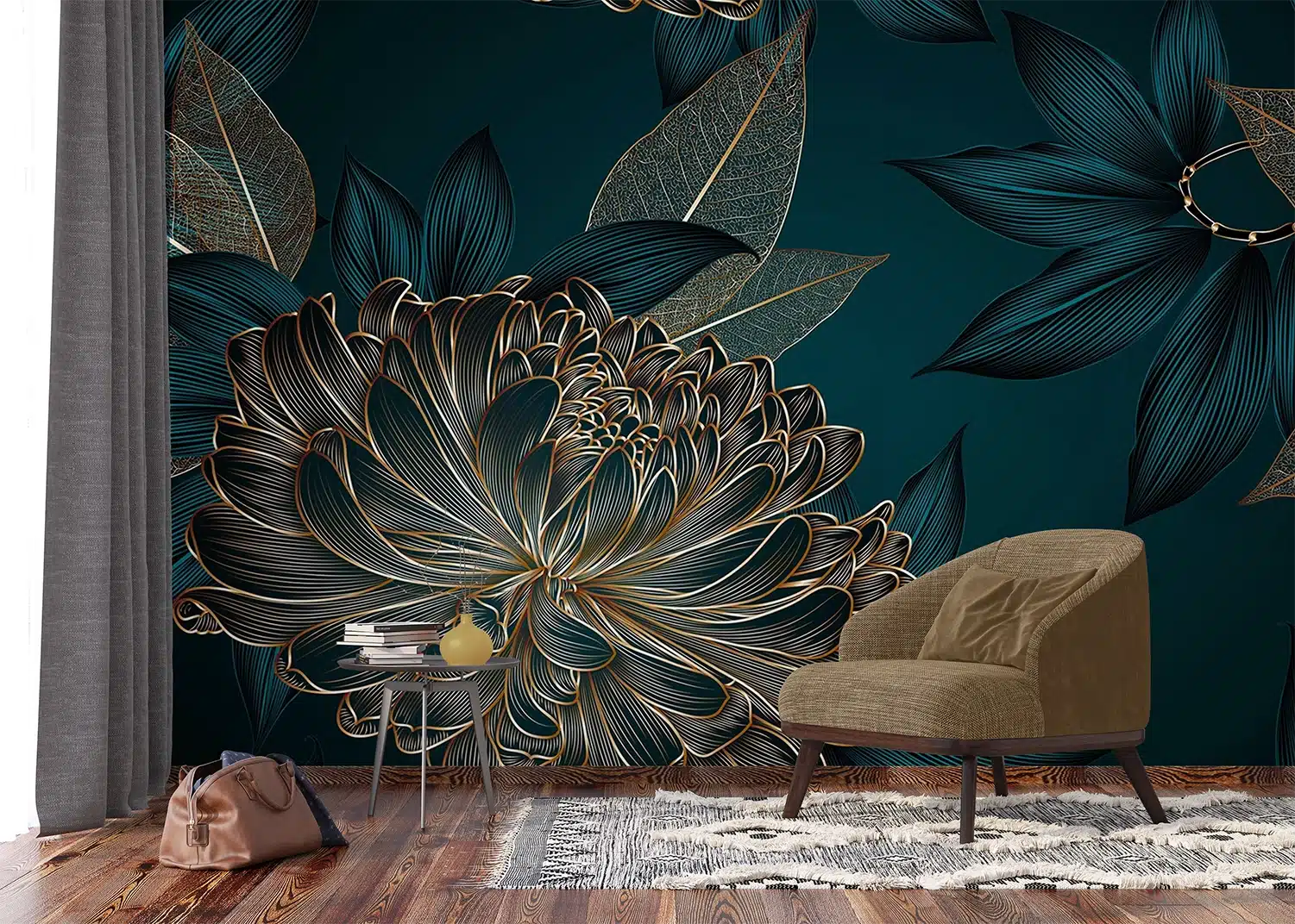 Custom Size Wall Mural Touch oFLuxury | Premium Non-Woven Wallpaper | FTNS1282 4