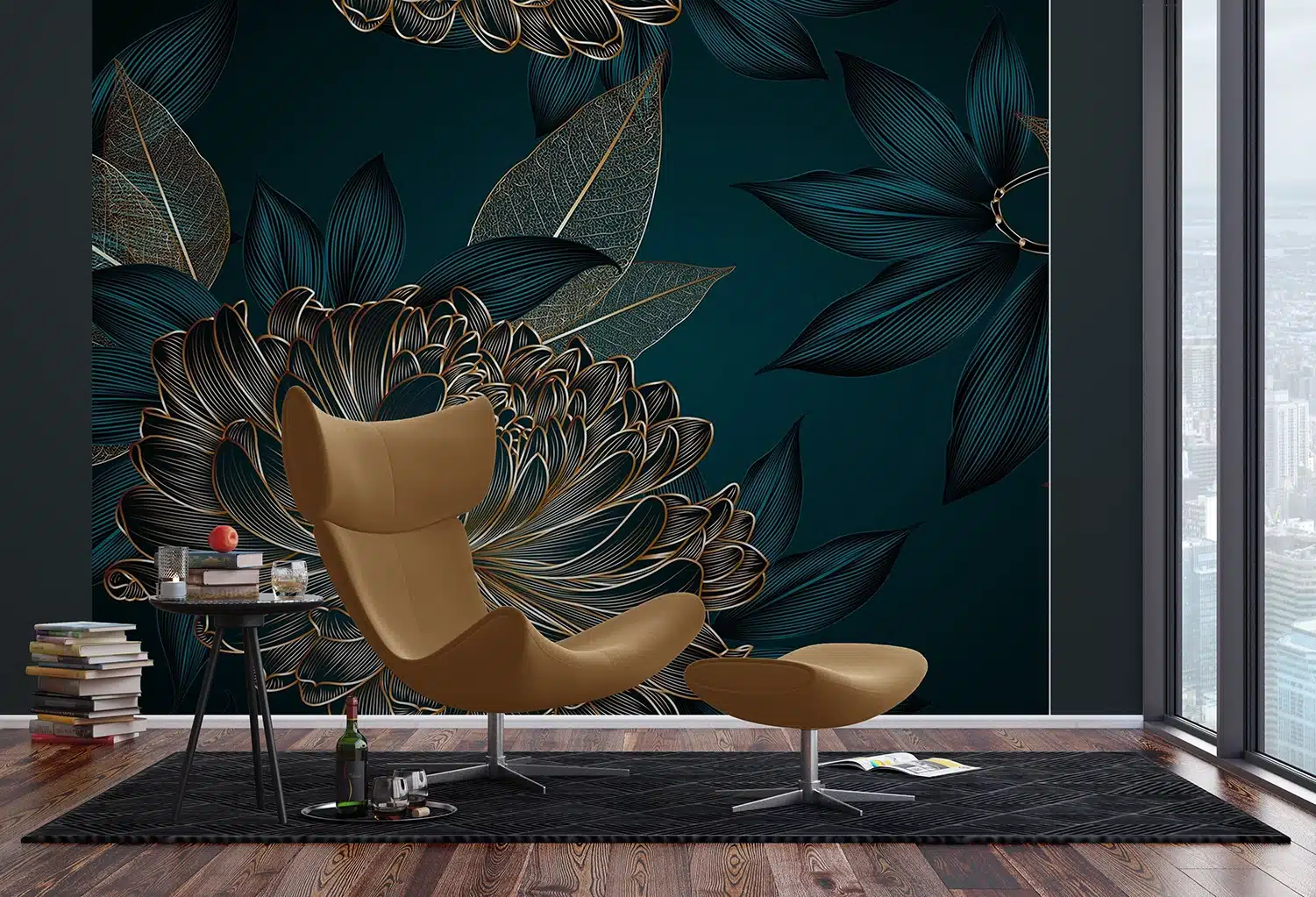 Custom Size Wall Mural Touch oFLuxury | Premium Non-Woven Wallpaper | FTNS1282 6