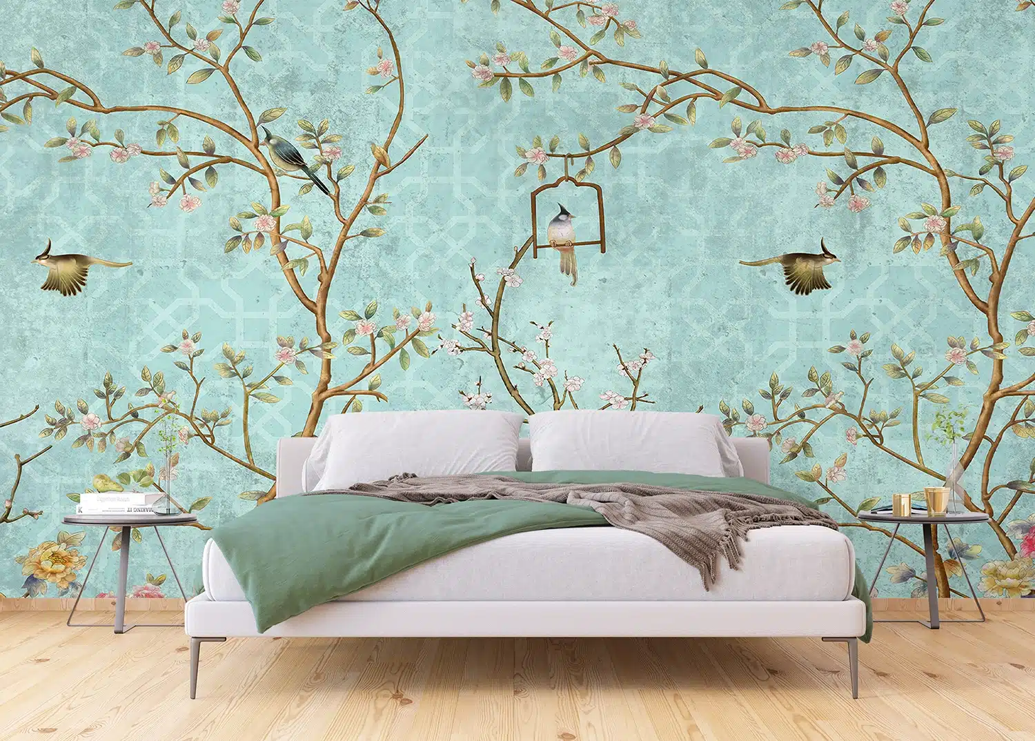 Custom Size Wall Mural Magic Garden | Premium Non-Woven Wallpaper | FTNS1285 4