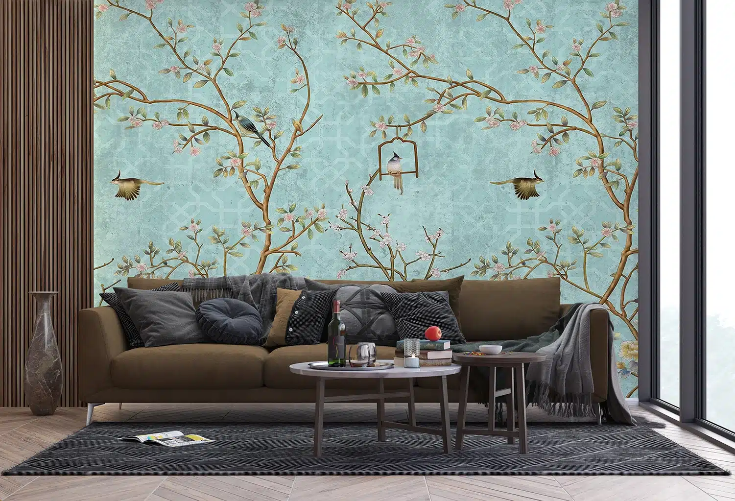 Custom Size Wall Mural Magic Garden | Premium Non-Woven Wallpaper | FTNS1285 2