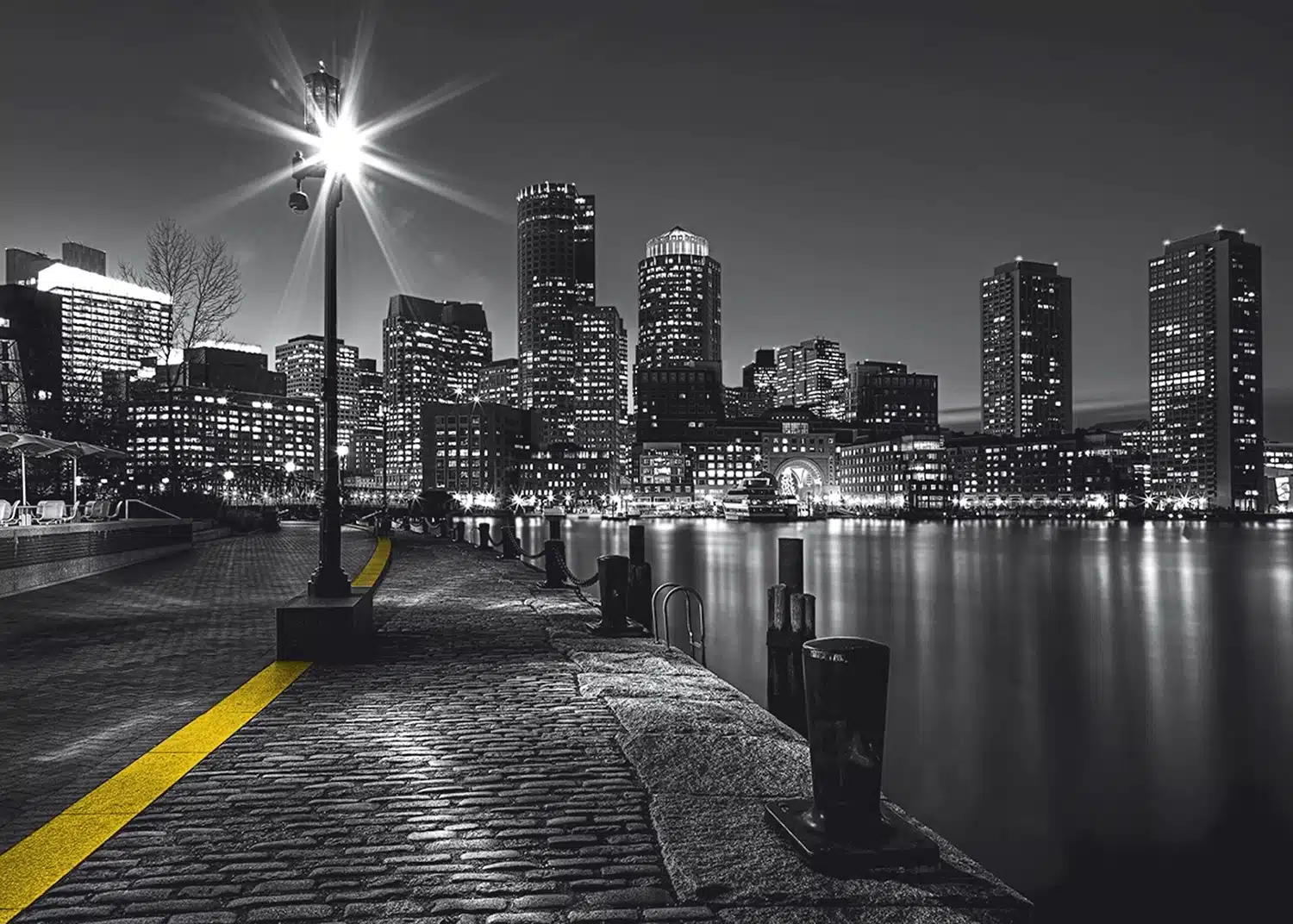 Custom Size Wall Mural Embankment | Premium Non-Woven Wallpaper | FTNS2467