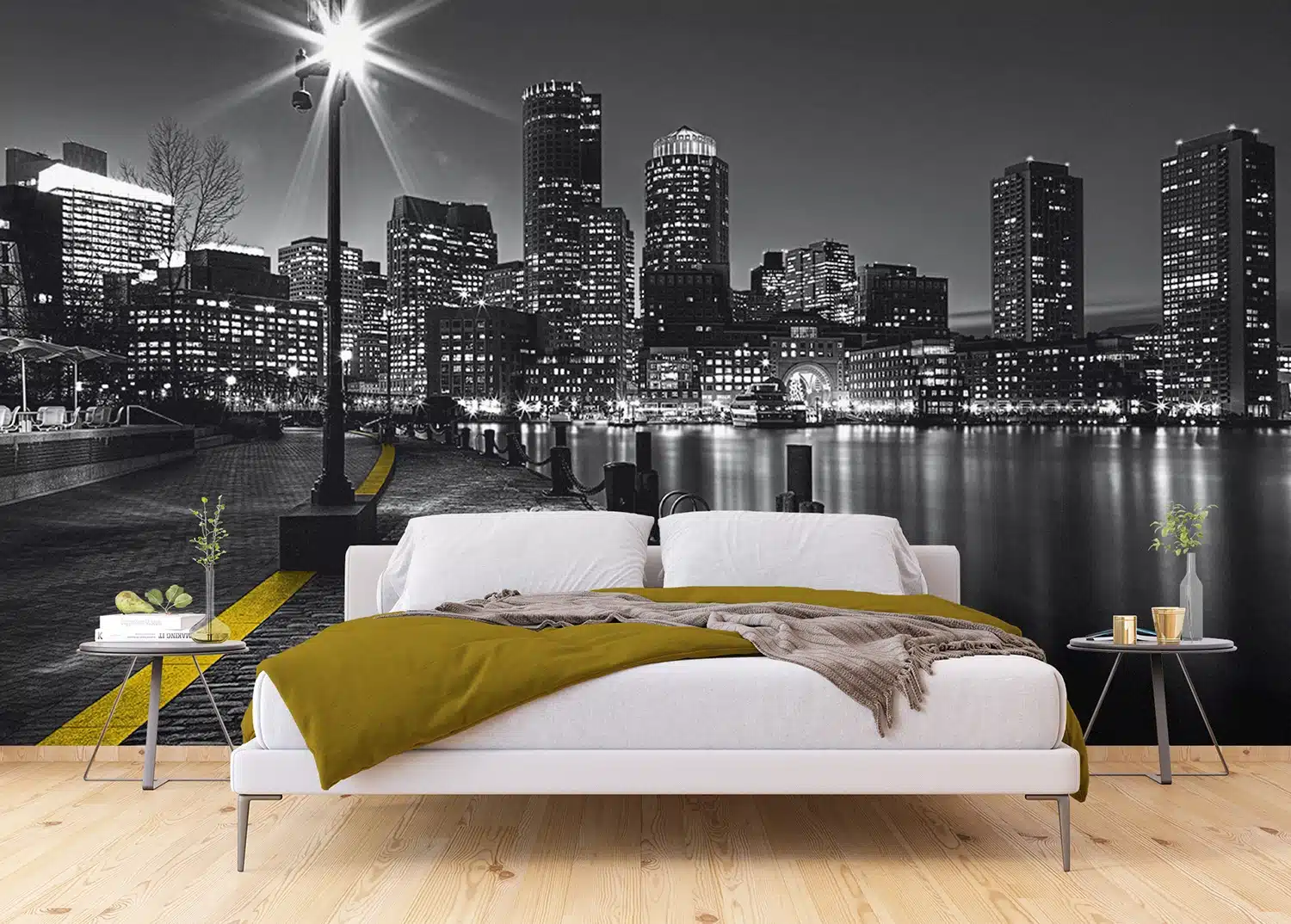 Custom Size Wall Mural Embankment | Premium Non-Woven Wallpaper | FTNS2467 2