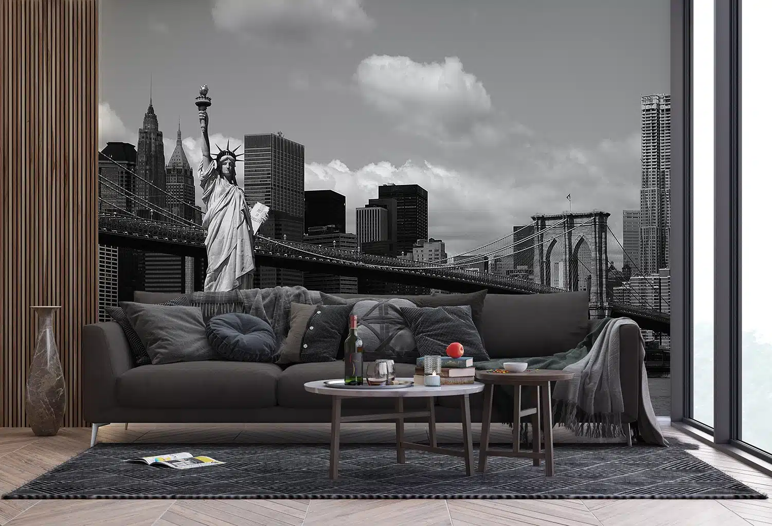 Custom Size Wall Mural Liberty | Premium Non-Woven Wallpaper | FTNS2475 3