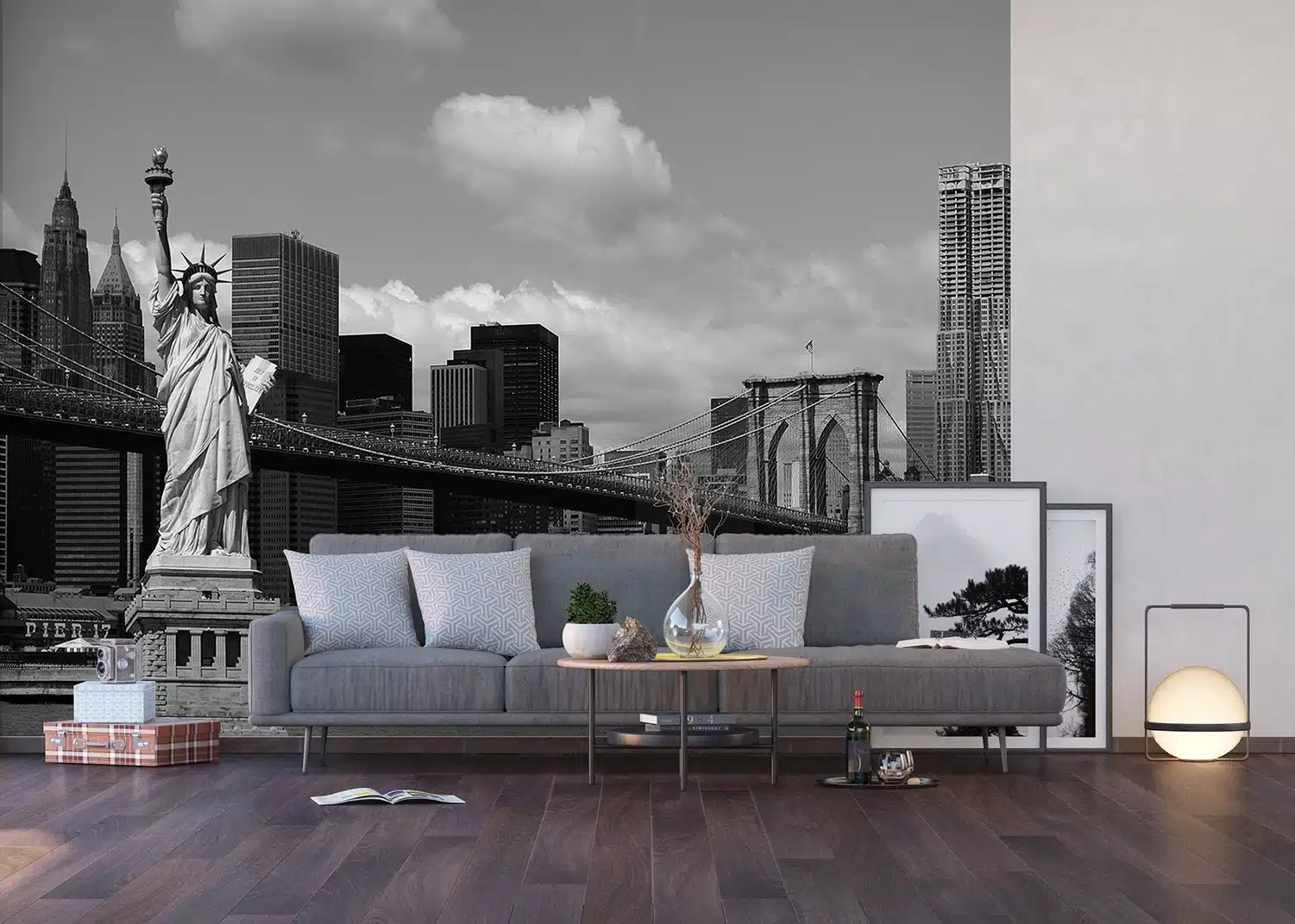 Custom Size Wall Mural Liberty | Premium Non-Woven Wallpaper | FTNS2475 5