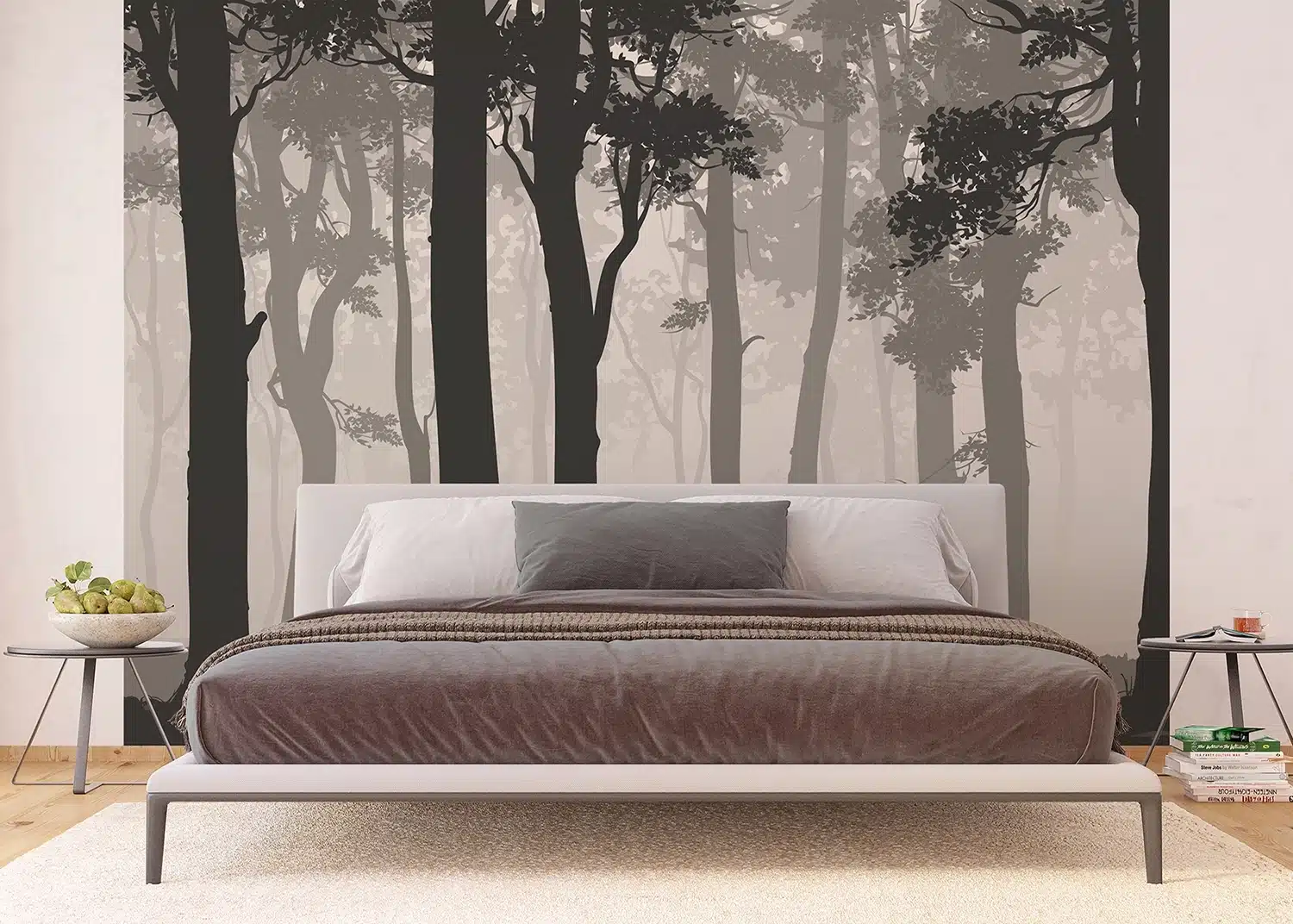Custom Size Wall Mural Mystic Forest | Premium Non-Woven Wallpaper | FTNS1266 6