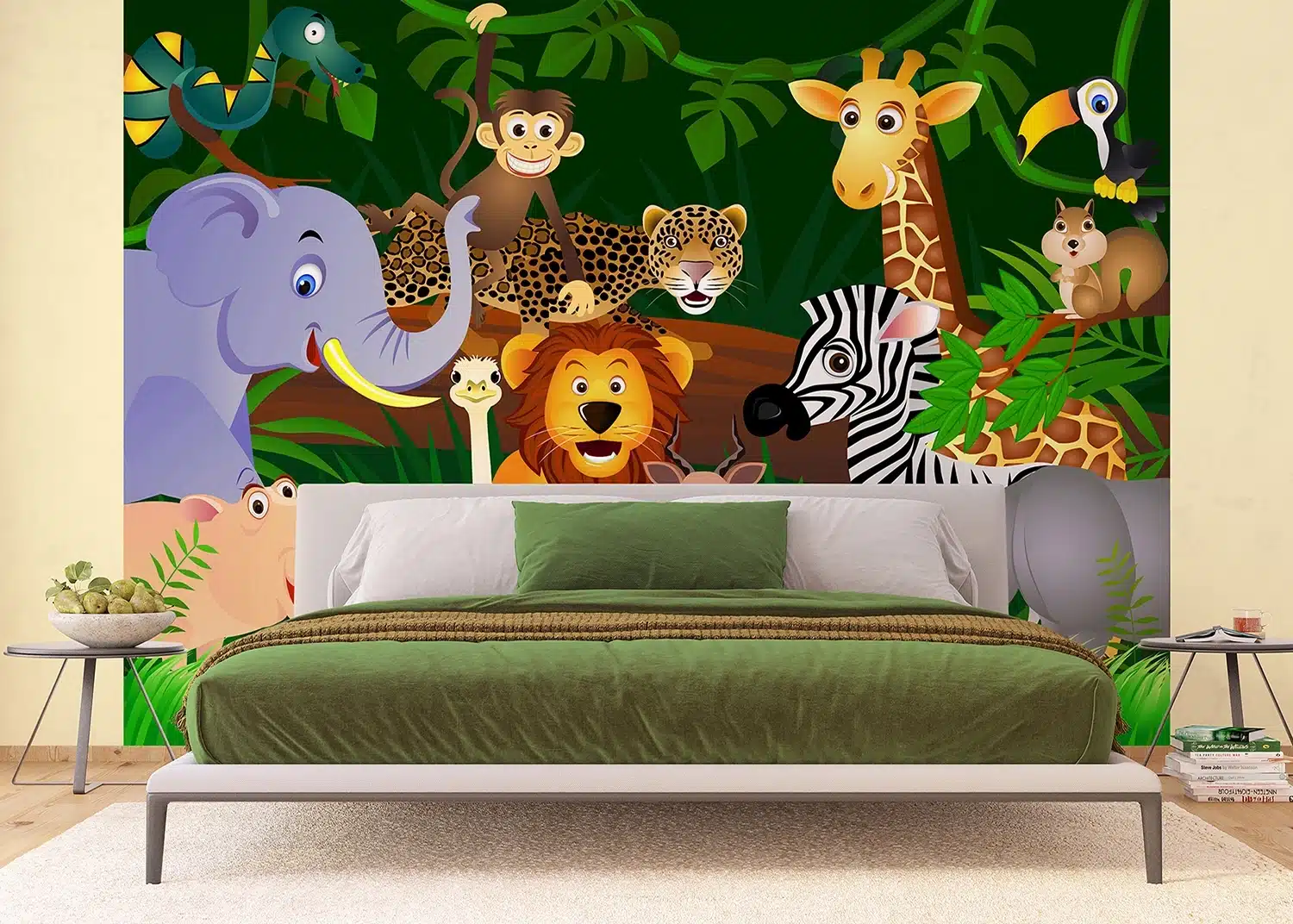 Custom Size Wall Mural Jungle, 360 x 270 cm, FTNS2440 3