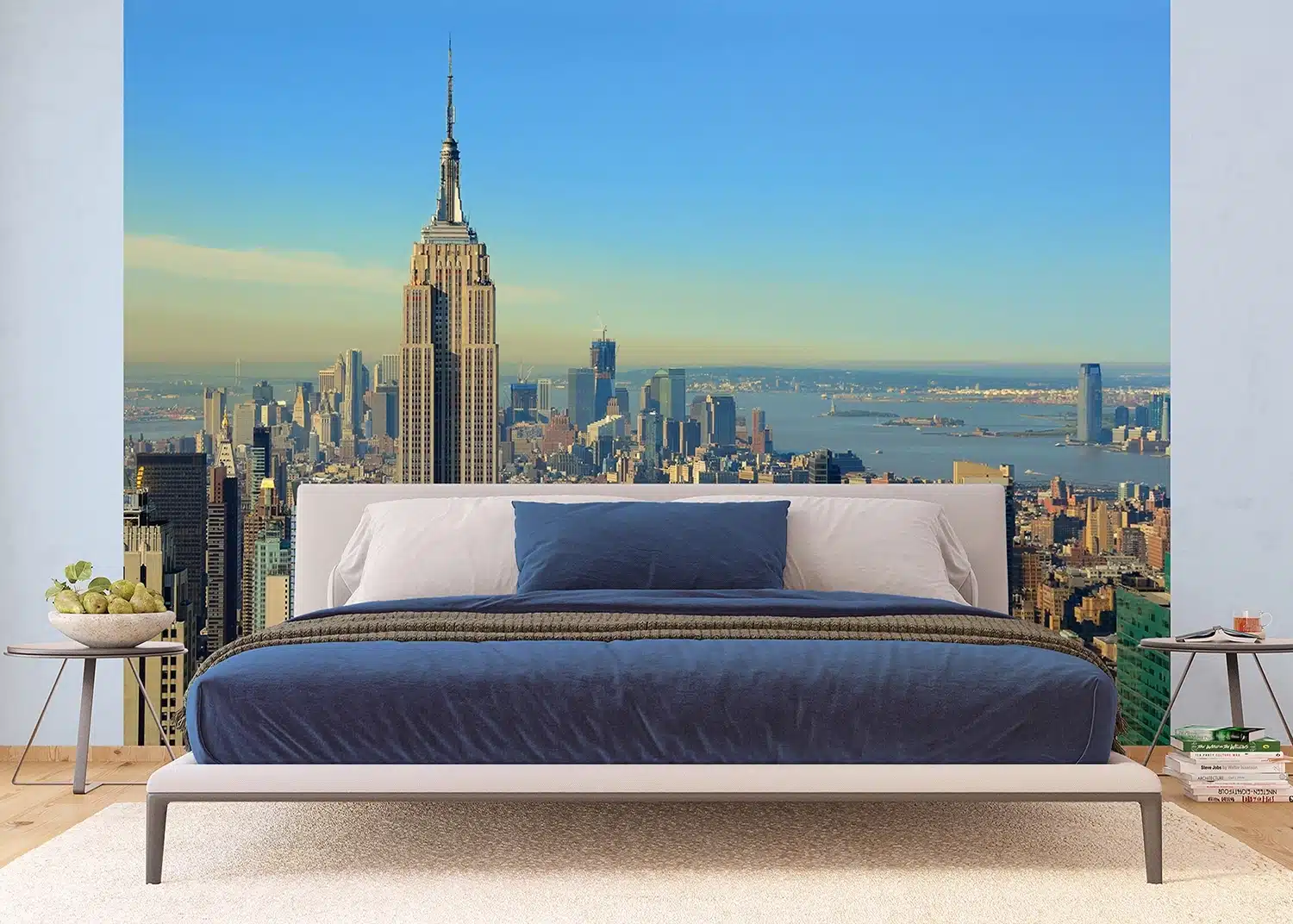 Custom Size Wall Mural New YorK| Premium Non-Woven Wallpaper | FTNS2471