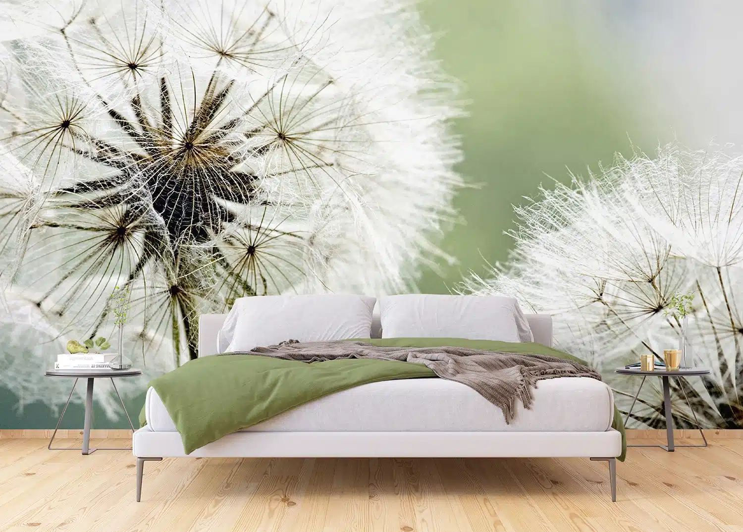 Custom Size Wall Mural Dandelion | Premium Non-Woven Wallpaper | FTNXXL0477 6