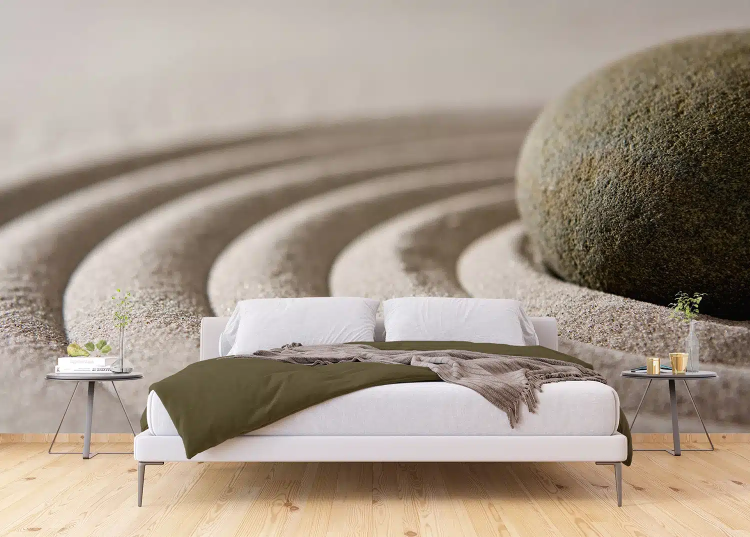 Custom Size Wall Mural Sand Stones | Premium Non-Woven Wallpaper | FTNXXL1115 6