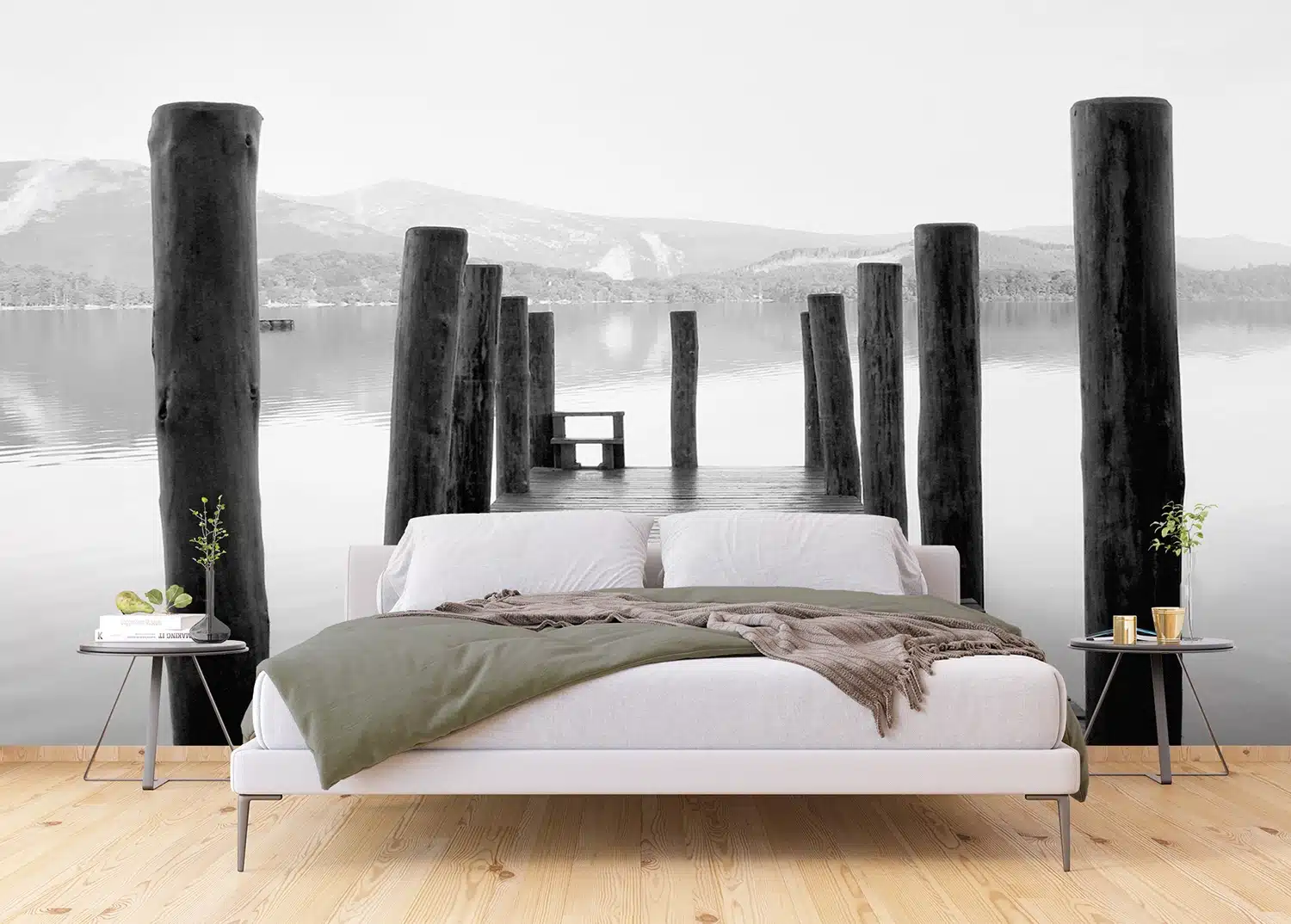 Custom Size Wall Mural StillneSS| Premium Non-Woven Wallpaper | FTNXXL1140 6