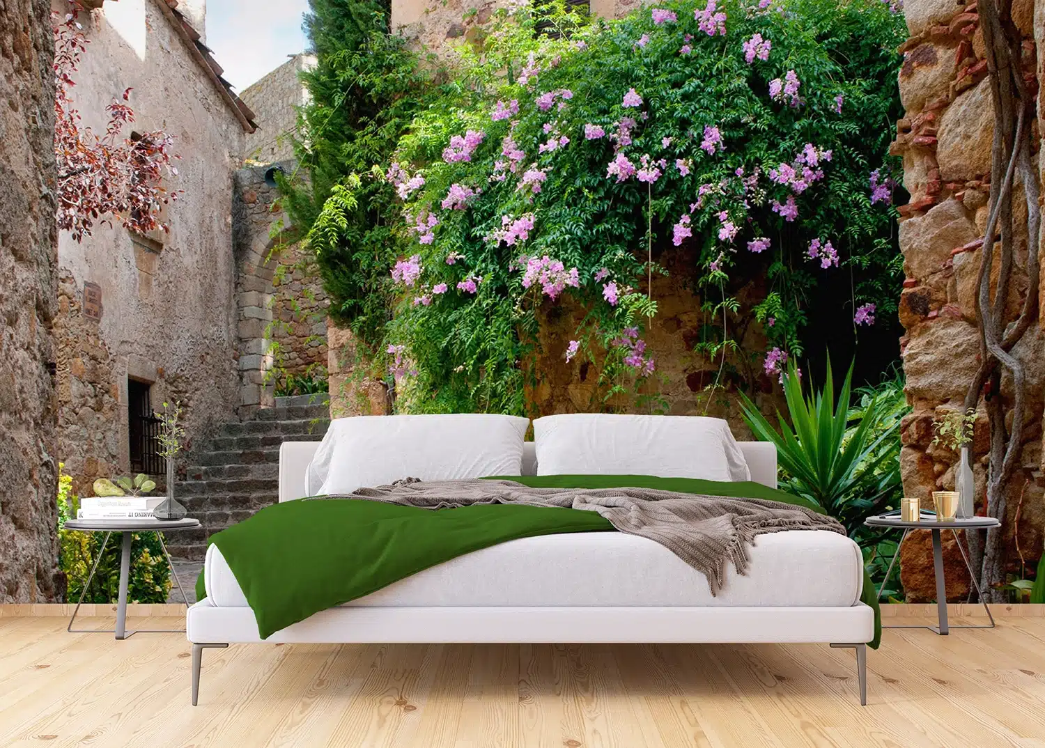 Custom Size Wall Mural Patio | Premium Non-Woven Wallpaper | FTNXXL1145 6