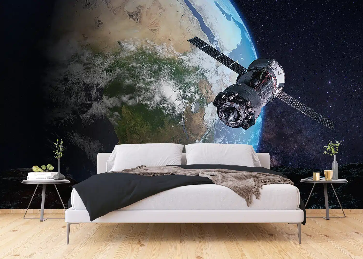 Custom Size Wall Mural Space | Premium Non-Woven Wallpaper | FTNXXL1233 6