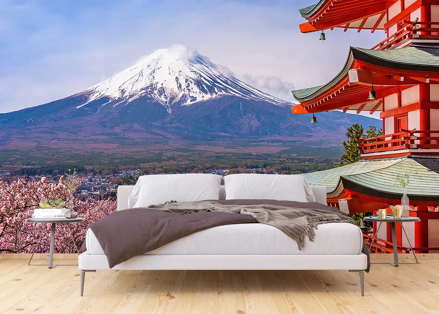 Custom Size Wall Mural Mount Fuji | Premium Non-Woven Wallpaper | FTNXXL1238 6
