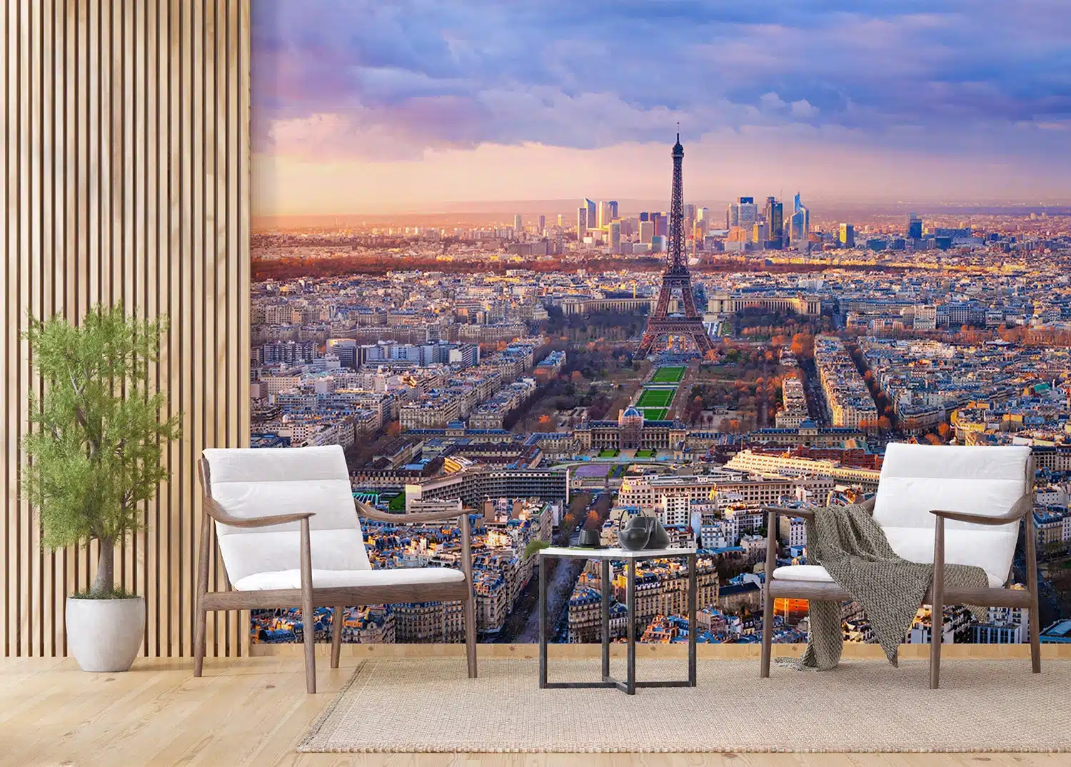 Custom Size Wall Mural Paris | Premium Non-Woven Wallpaper | FTNXXL2401 2