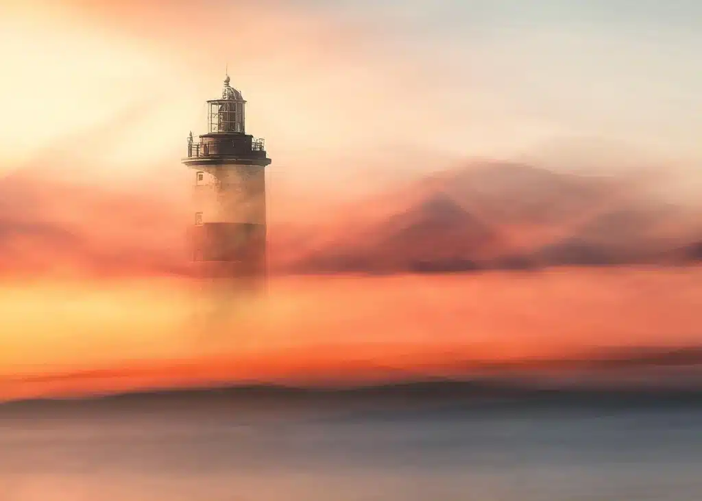 Custom Size Wall Mural Lighthouse | Premium Non-Woven Wallpaper | FTNXXL3014 1