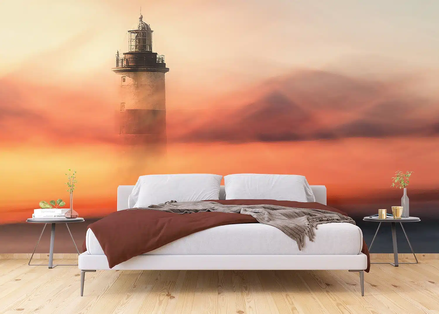 Custom Size Wall Mural Lighthouse | Premium Non-Woven Wallpaper | FTNXXL3014 4