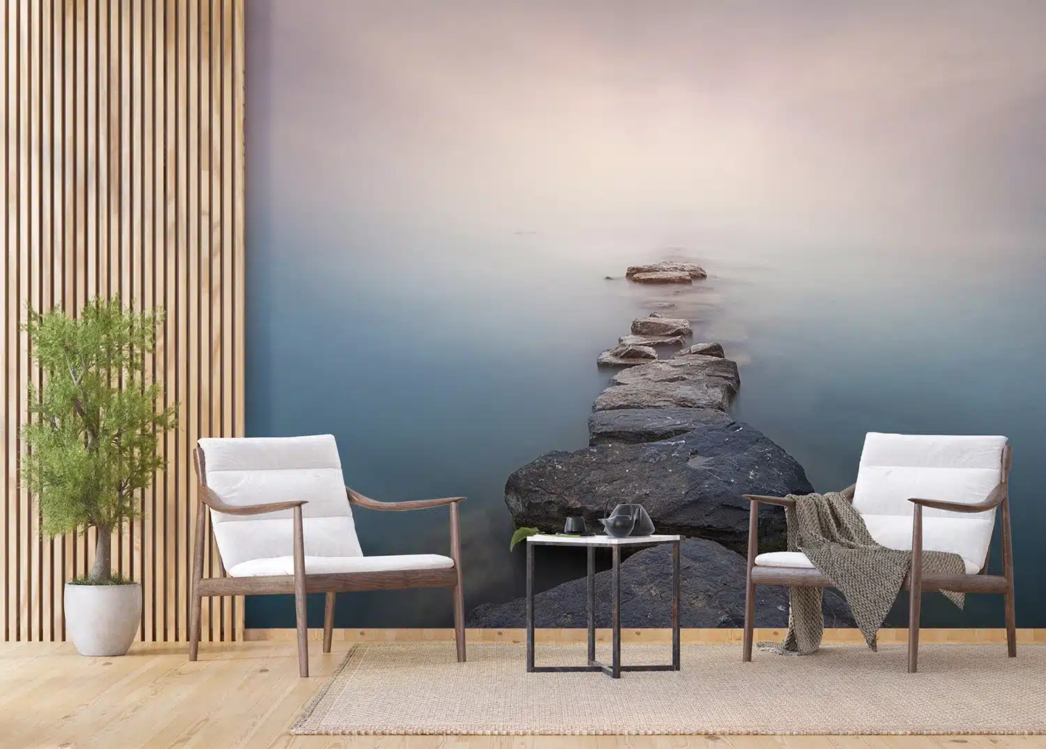 Custom Size Wall Mural Path, 360 x 270 cm, FTNXXL3025 6