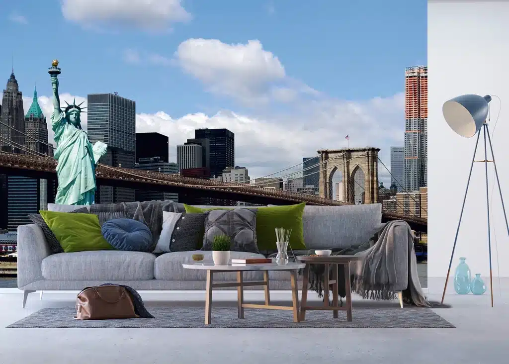 Custom Size Wall Mural Liberty | Premium Non-Woven Wallpaper | FTNXXL0426 2
