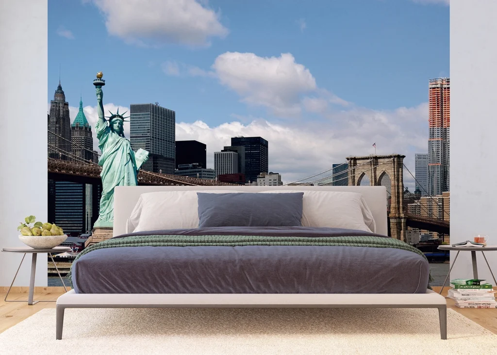 Custom Size Wall Mural Liberty | Premium Non-Woven Wallpaper | FTNXXL0426 3