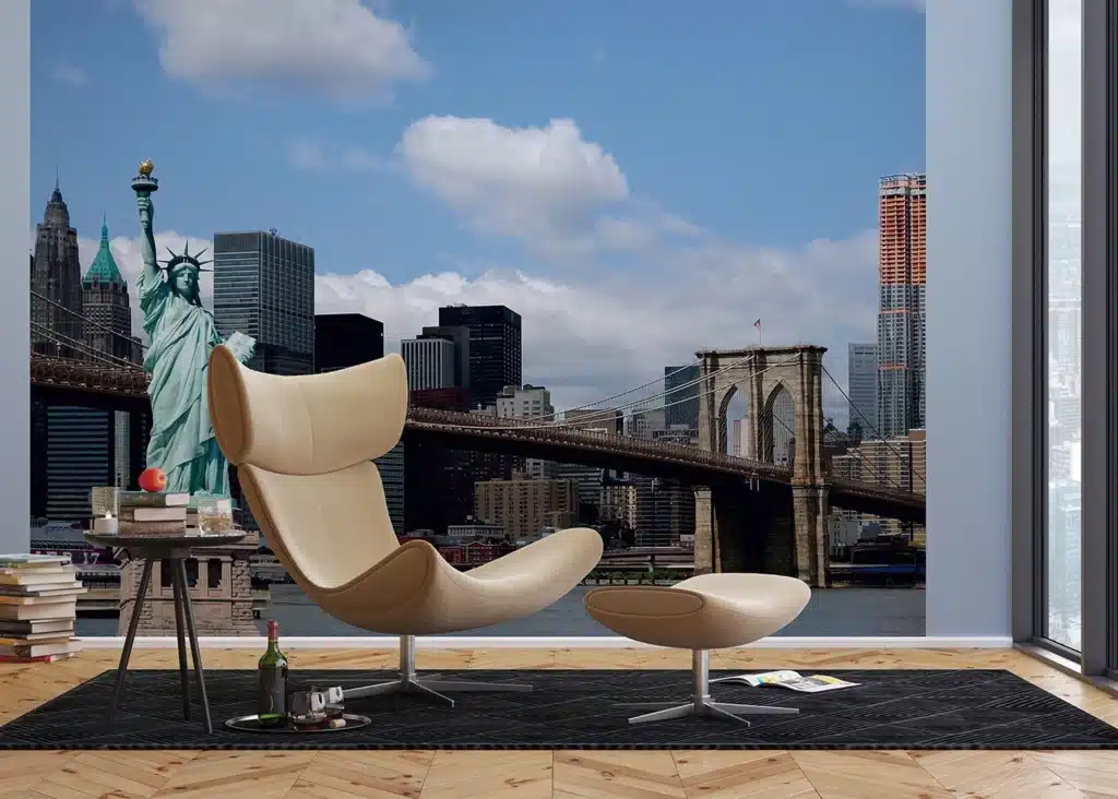 Custom Size Wall Mural Liberty | Premium Non-Woven Wallpaper | FTNXXL0426 4