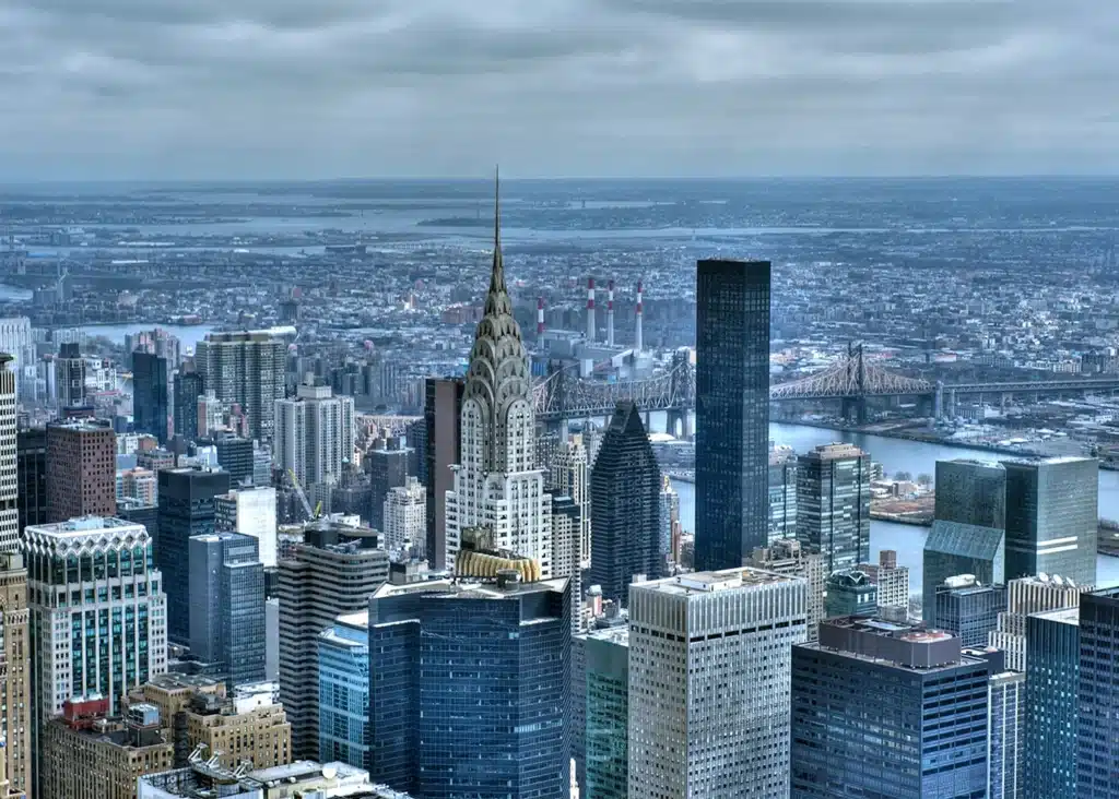 Custom Size Wall Mural City Skyline | Premium Non-Woven Wallpaper | FTNXXL1112 1
