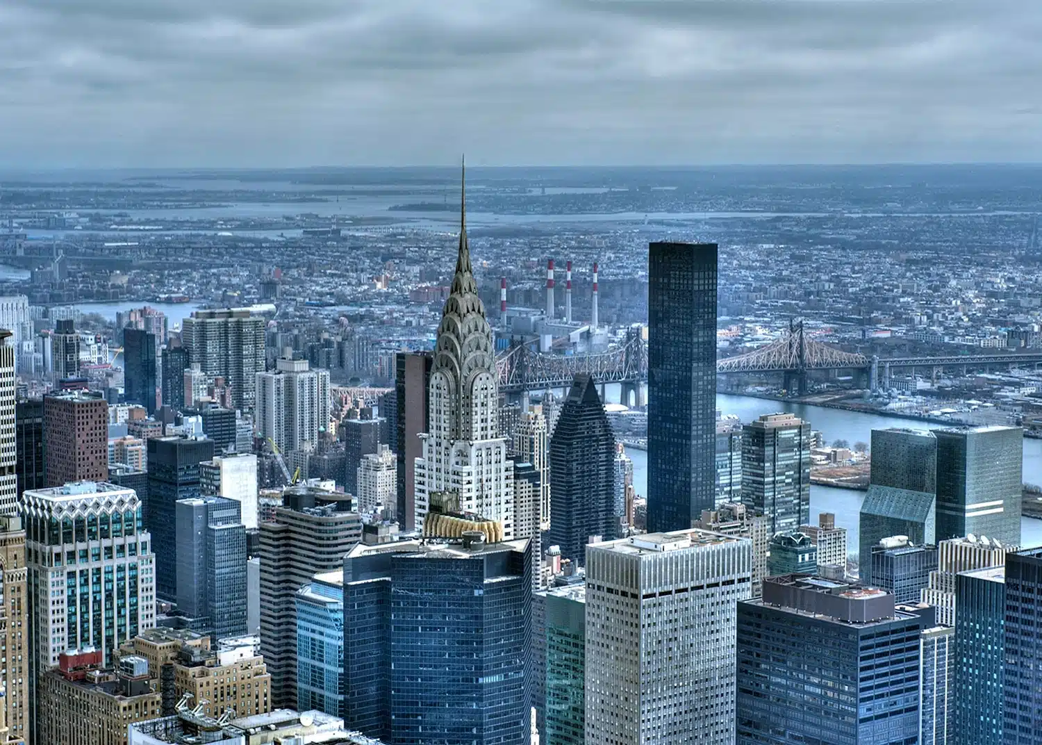 Custom Size Wall Mural City Skyline | Premium Non-Woven Wallpaper | FTNXXL1112