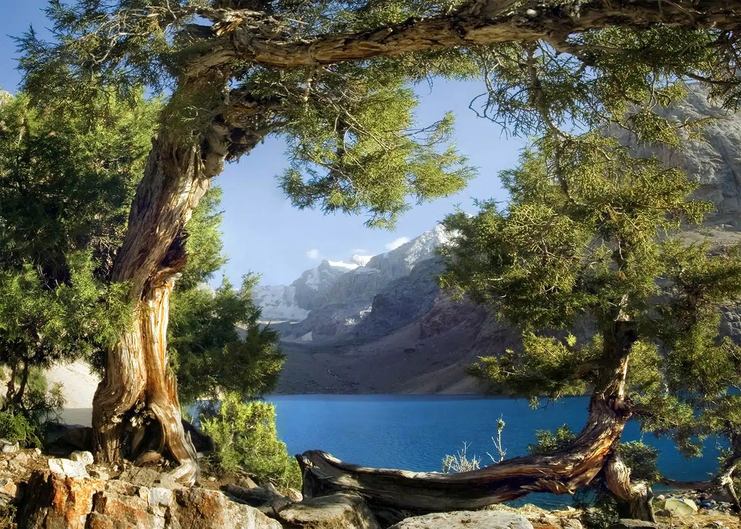 Custom Size Wall Mural Lake View | Premium Non-Woven Wallpaper | FTNXXL1113